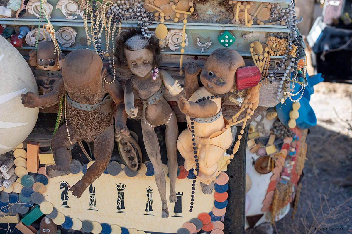 Rocket Bob’s Art Cars in Goldfield