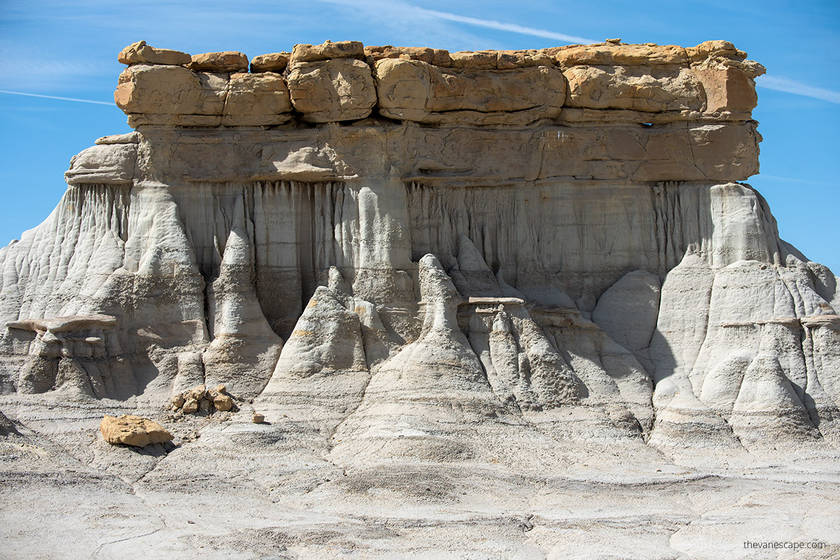 hoodoos in Valley of Dreams New Mexico