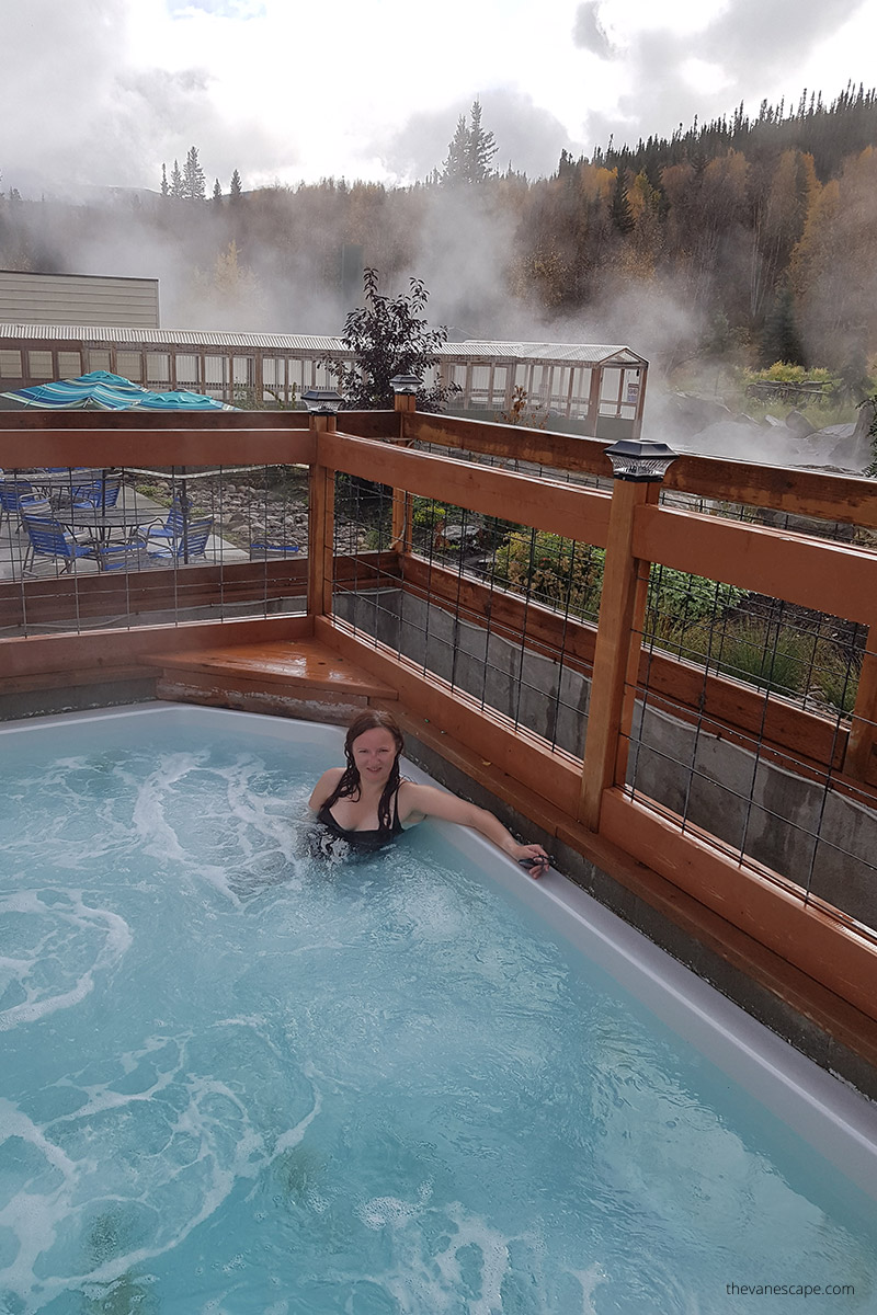 Agnes in Chena Hot Springs Resort near North Pole Alaska