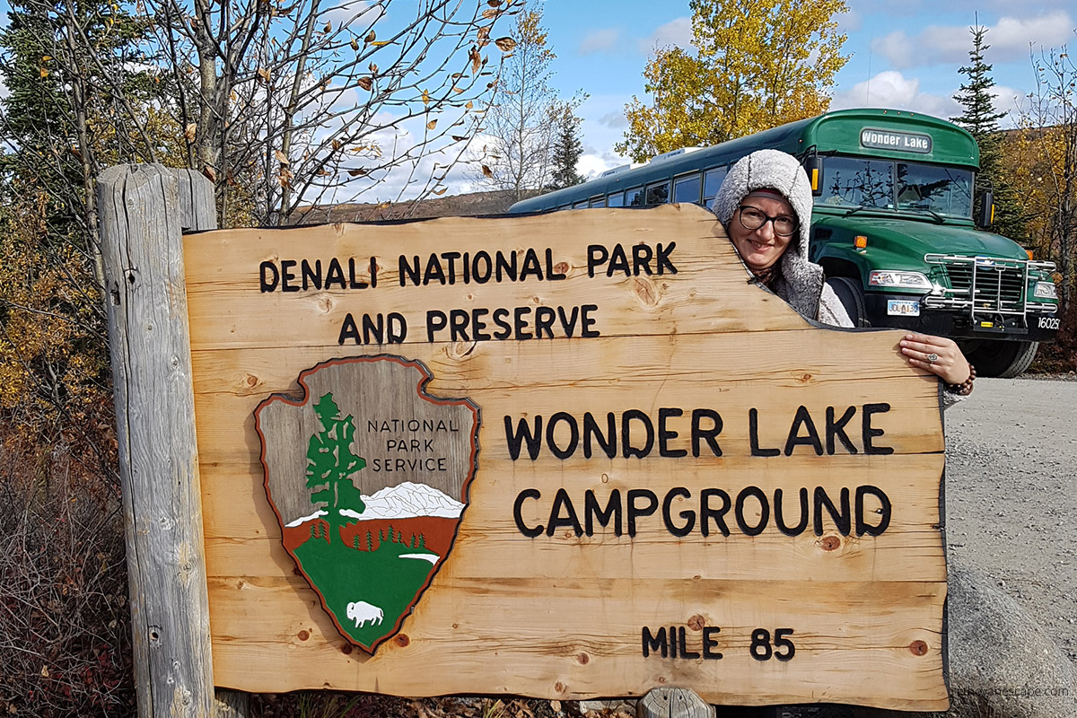 agnes in wonder lake campground in denali