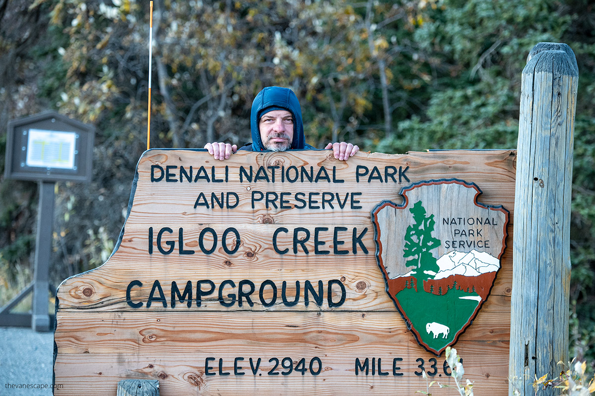 Chris on Igloo Creek Campground