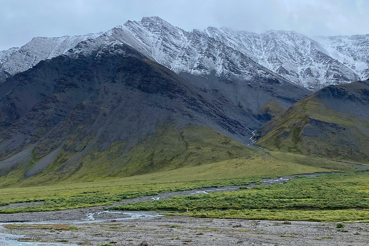 mountain view from dalton highway