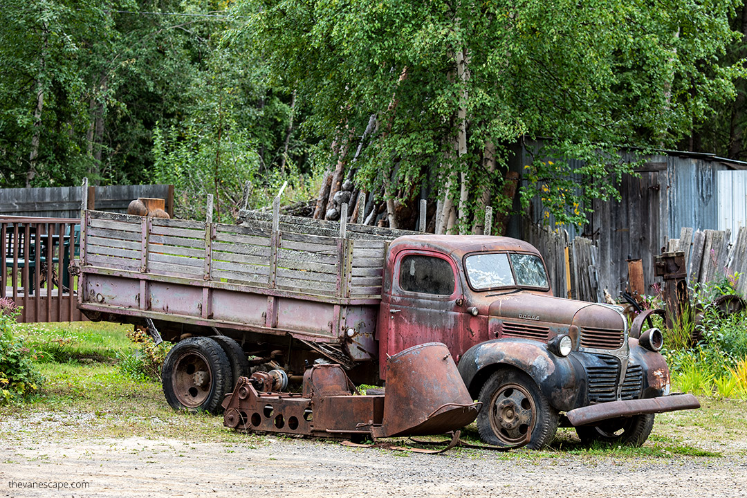 old cars in Ester Alaska
