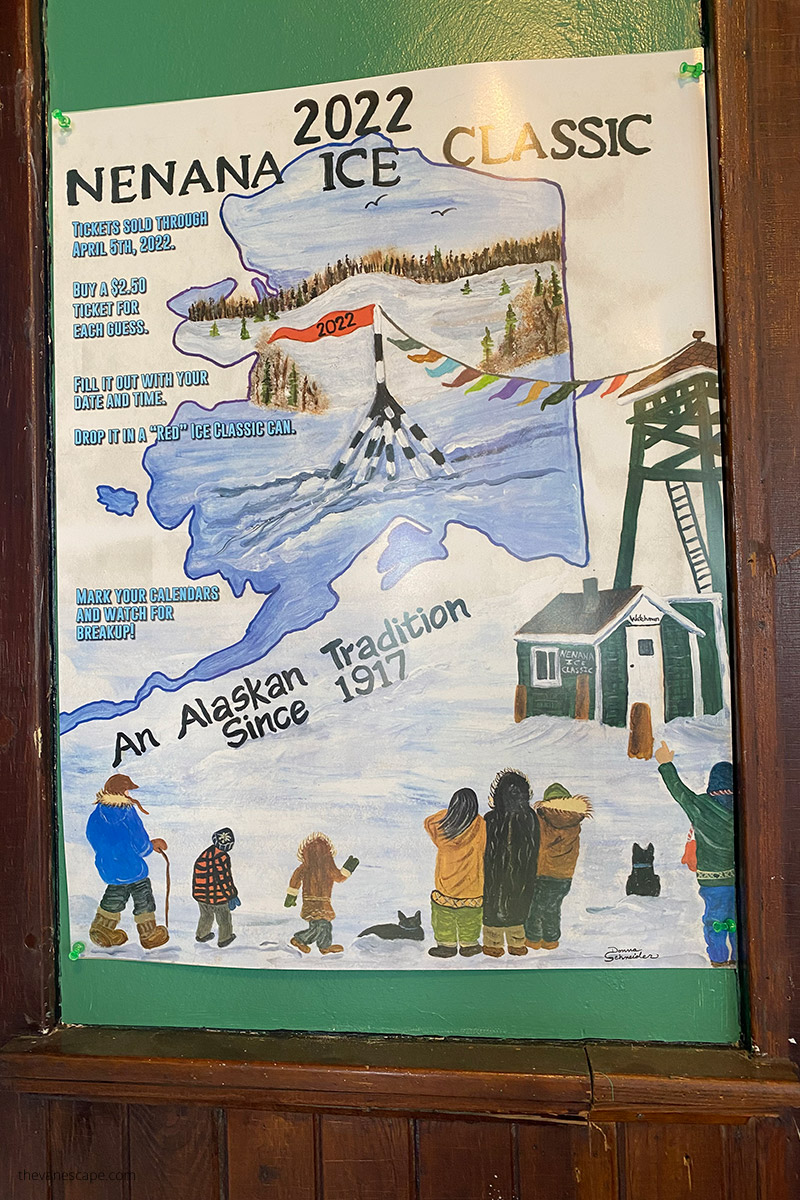 Nenana Ice Classic Poster an Alaskan Tradition since 1917