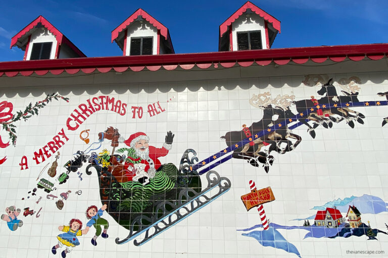 Visiting Santa Claus House in North Pole, Alaska