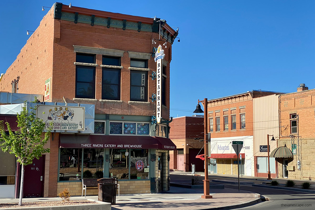 Historic Downtown Farmington - Three Rivers Brewhouse building