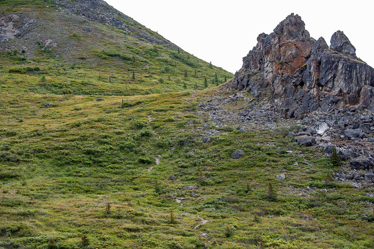 steep and rocky Savage Alpine Trail