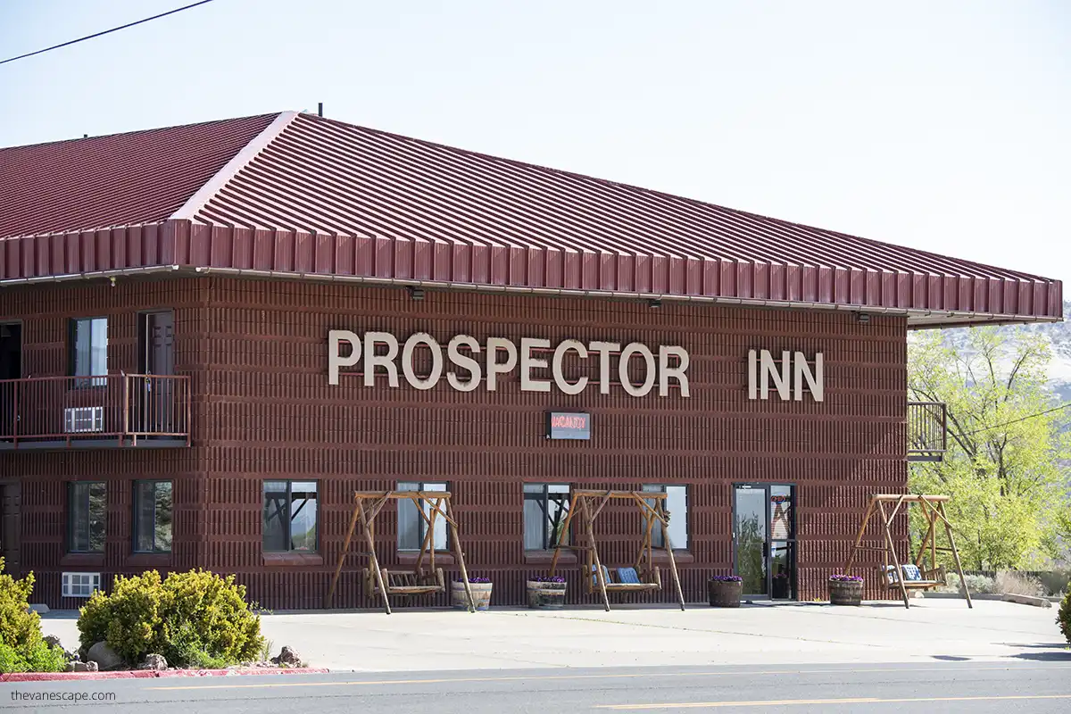 Prospector Inn motel in Escalante, Utah.