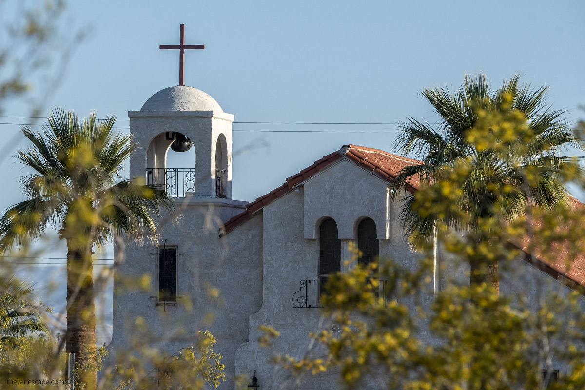 Church in Joshua Tree Town.