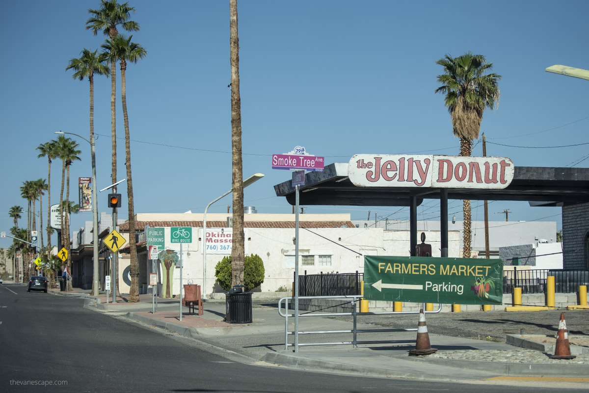 Farmers Market in Joshua tree Town.