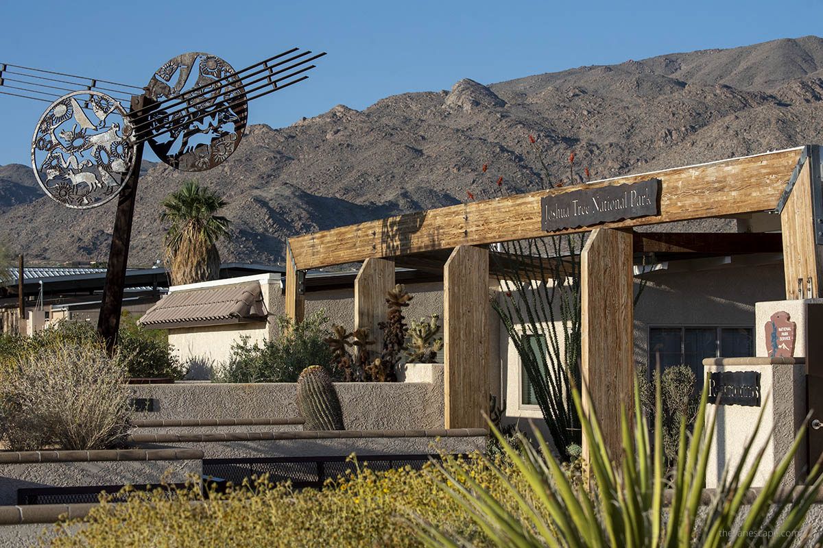 Joshua Tree National Park Visitor Center.