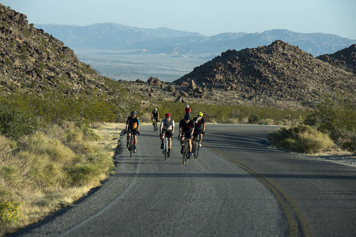 Biking in Joshua Tree.